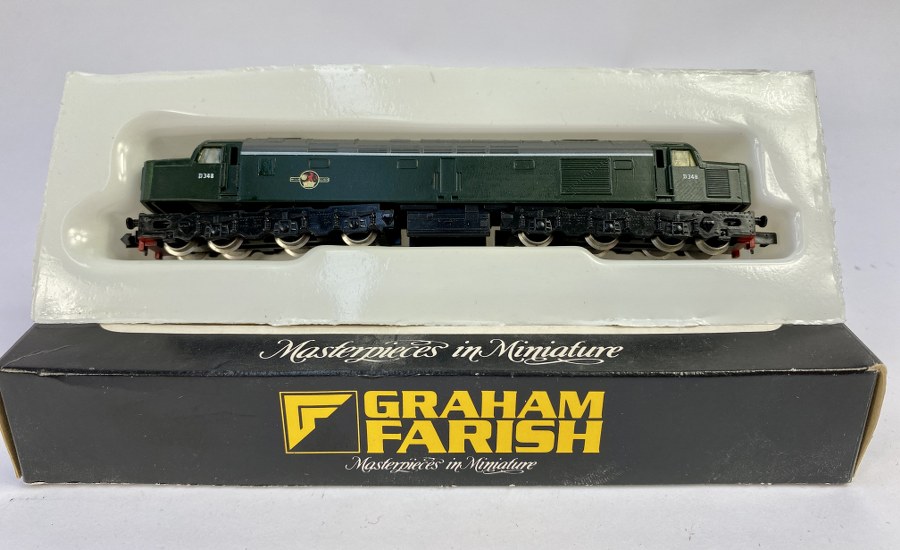 Graham Farish Écartement N – Graham Farish, Locomotive class 40 Diesel BR verte, réf 8115, NB