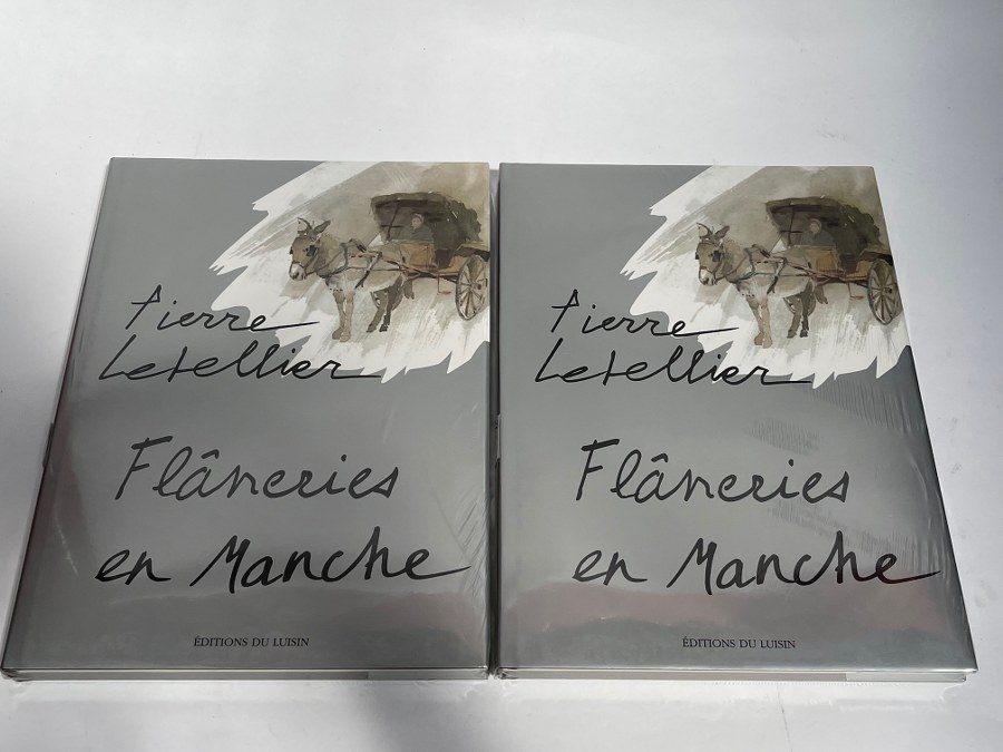Pierre LETELLIER (1928-2000). 2 Volumes, flâneries en manche de Pierre Letellier.